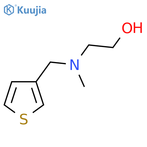 2-(Methyl-thiophen-3-ylmethyl-amino)-ethanol structure