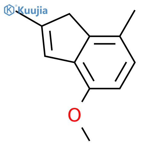 1H-Indene, 4-methoxy-2,7-dimethyl- structure