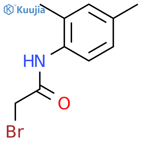 2-Bromo-N-(2,4-dimethylphenyl)acetamide structure