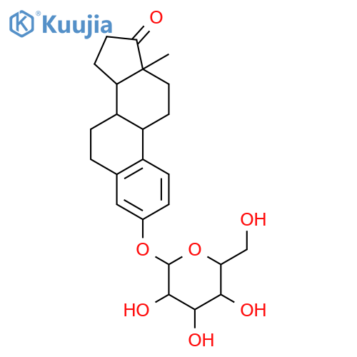 Estra-1,3,5(10)-trien-17-one,3-(b-D-glucopyranosyloxy)- (8CI,9CI) structure