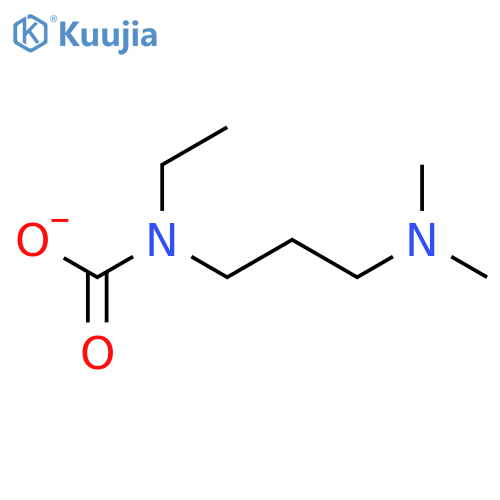 Carbamic acid,N-[3-(dimethylamino)propyl]-, ethyl ester structure