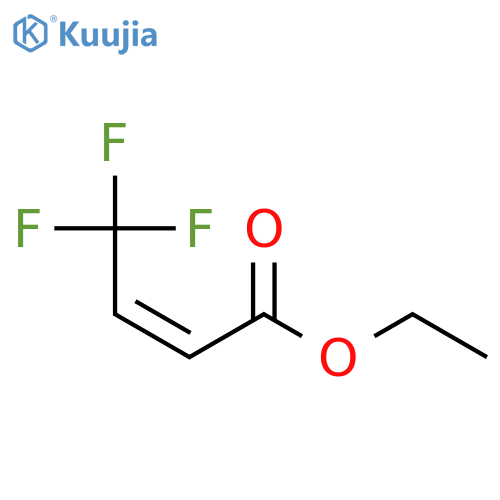 ethyl (2E)-4,4,4-trifluorobut-2-enoate structure