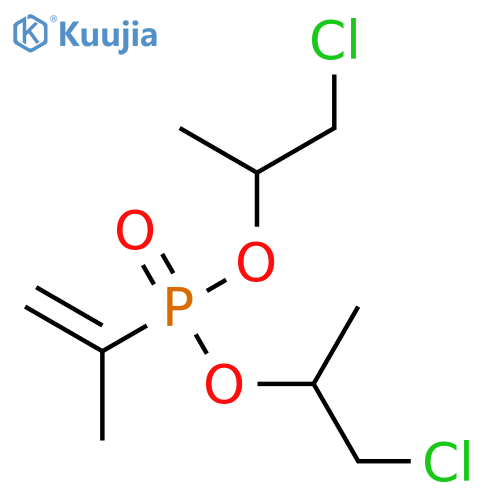 bis(1-Chloropropan-2-yl) prop-1-en-2-ylphosphonate structure