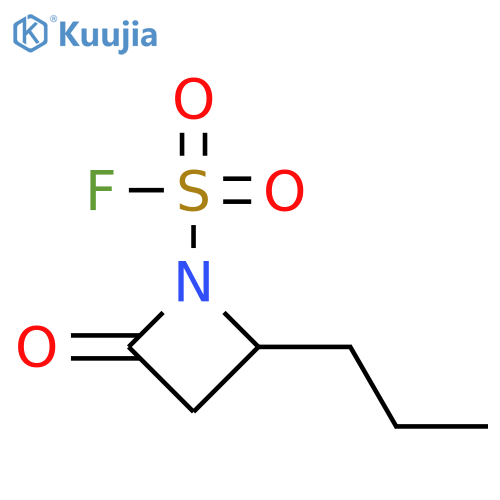 1-Azetidinesulfonyl fluoride, 2-oxo-4-propyl- structure
