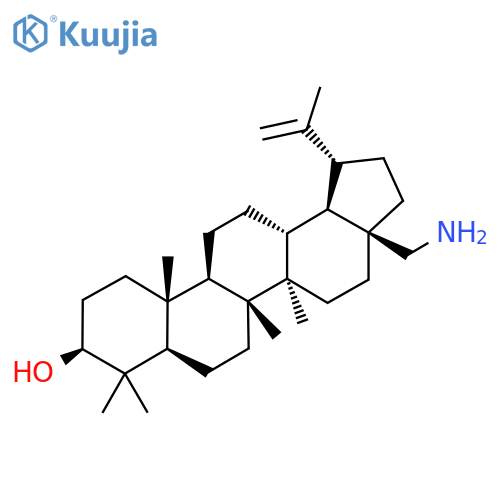 (3beta)-28-Amino-lup-20(29)-en-3-ol structure