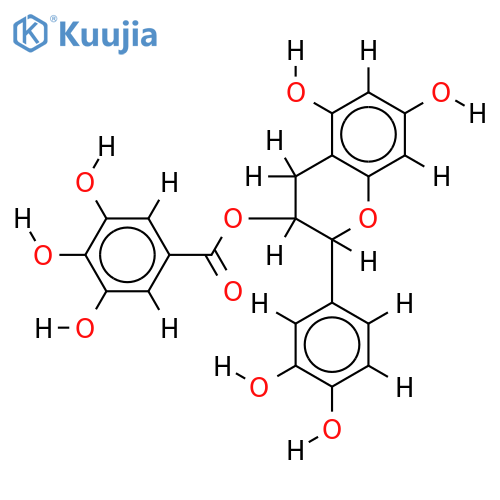 (-) -catechin gallate structure