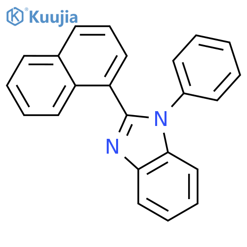 2-(Naphthalen-1-yl)-1-phenyl-1H-benzodimidazole structure