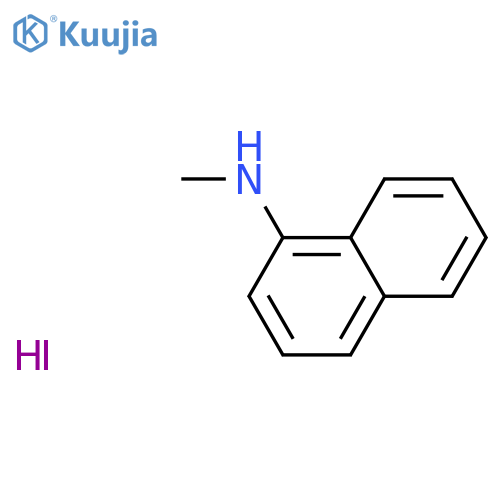 N-Methylnaphthalen-1-amine;hydroiodide structure