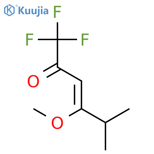 3-Hexen-2-one, 1,1,1-trifluoro-4-methoxy-5-methyl- structure