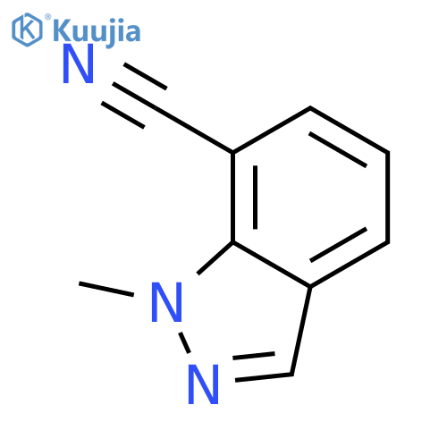 1-Methyl-1H-indazole-7-carbonitrile structure