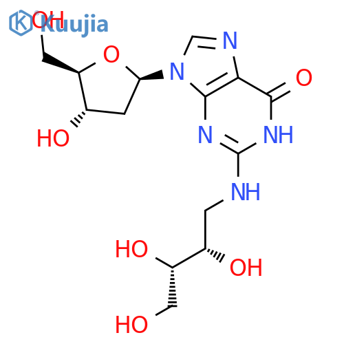 Guanosine, 2'-deoxy-N-[(2S,3S)-2,3,4-trihydroxybutyl]- structure