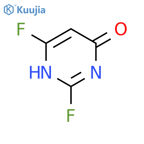4(1H)-Pyrimidinone,2,6-difluoro- structure
