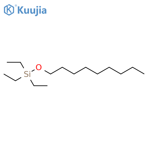 Silane, triethyl(nonyloxy)- structure