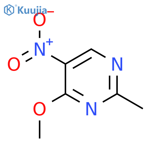 4-Methoxy-2-methyl-5-nitropyrimidine structure