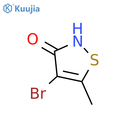 3(2H)-Isothiazolone, 4-bromo-5-methyl- structure