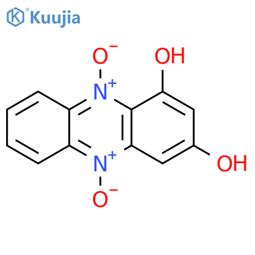 1,3-Phenazinediol, 5,10-dioxide structure