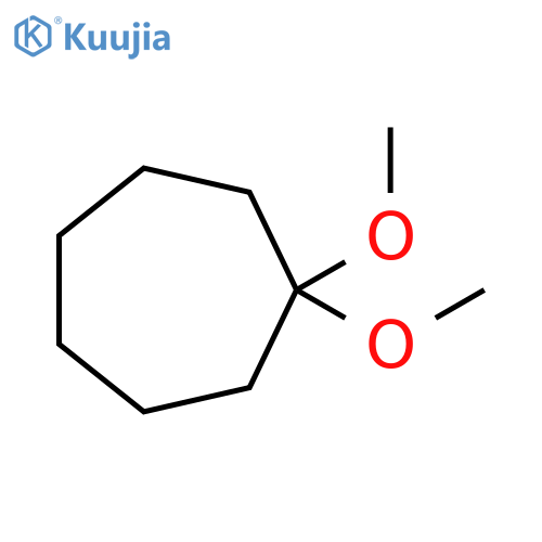 Cycloheptane, 1,1-dimethoxy- structure