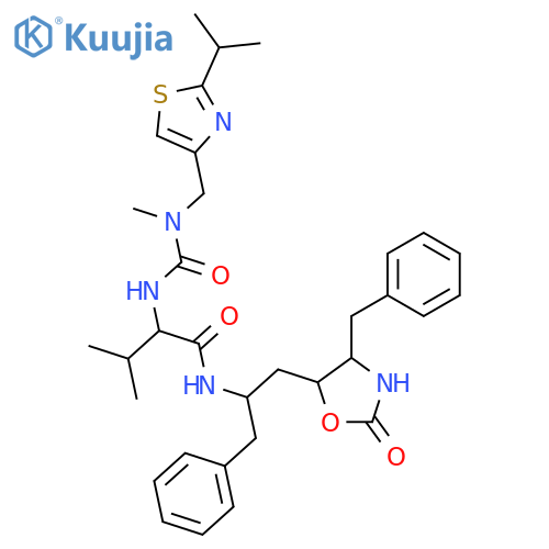DESTHIAZOLYLMETHYL RITONAVIR structure