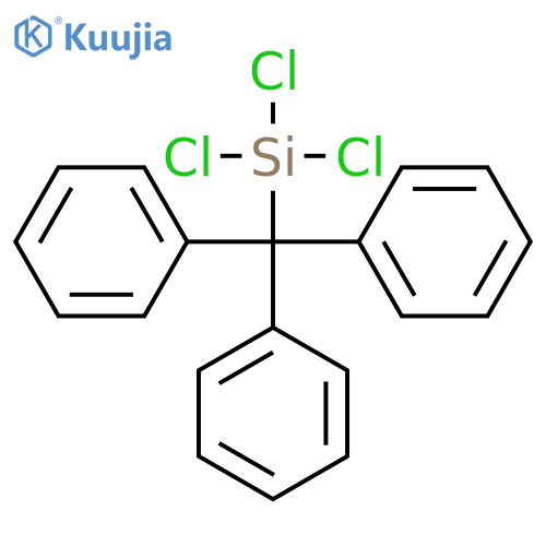Trichloro(triphenylmethyl)silane structure