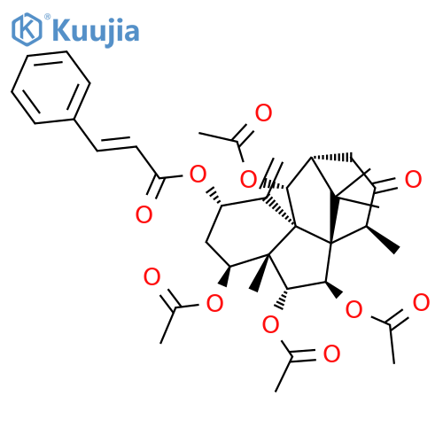 7β-Acetoxytaxuspine C structure