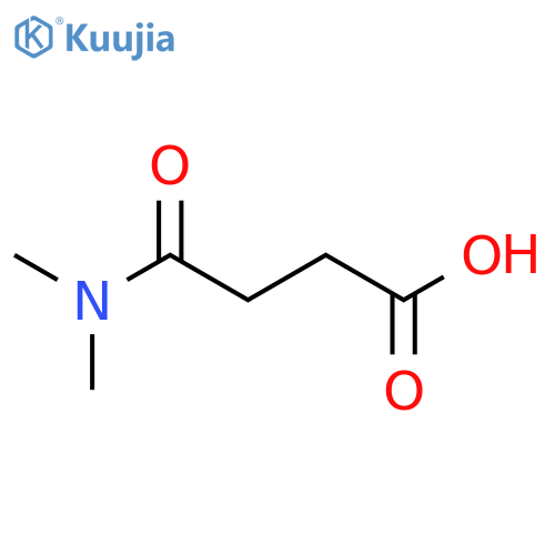 3-(dimethylcarbamoyl)propanoic acid structure