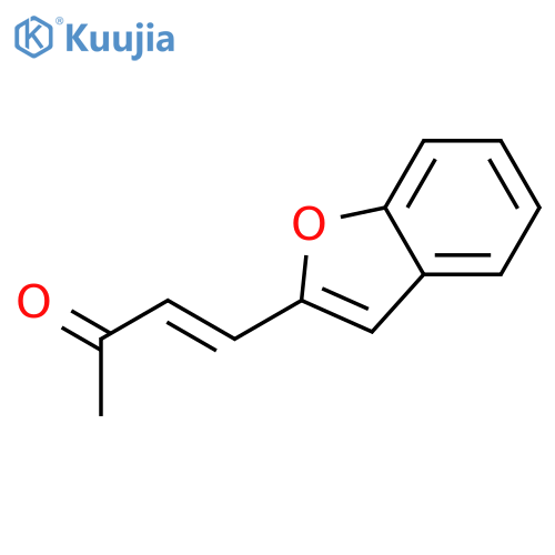 3-Buten-2-one, 4-(2-benzofuranyl)-, (3E)- structure