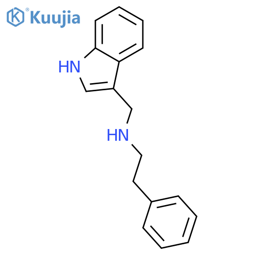(1H-Indol-3-ylmethyl)-phenethyl-amine structure