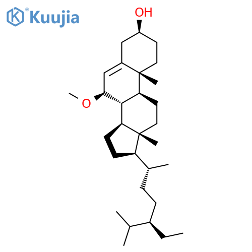 Stigmast-5-en-3-ol, 7-methoxy-, (3b,7b)- structure
