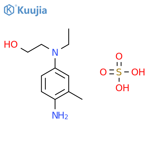 2-(4-Amino-n1-ethyl-m-toluidino)-ethanol sulfate structure
