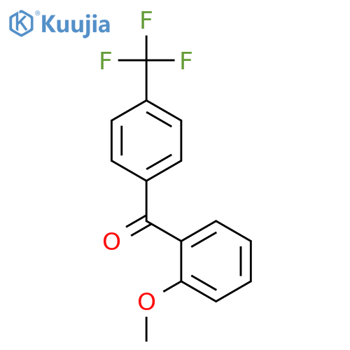 2-Methoxy-4'-trifluoromethylbenzophenone structure
