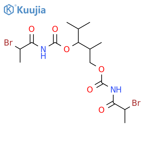 Carbamic acid,(2-bromopropionyl)-, 2-methyl-2-propyltrimethylene ester (8CI) structure