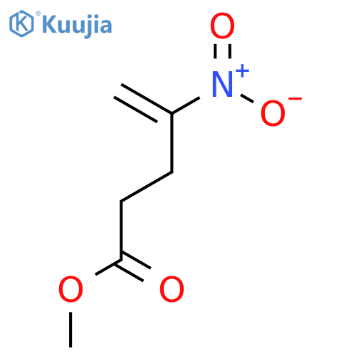 4-Pentenoic acid, 4-nitro-, methyl ester structure