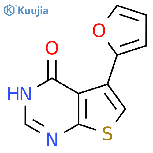 5-(2-Furyl)thieno2,3-dpyrimidin-4(3H)-one structure
