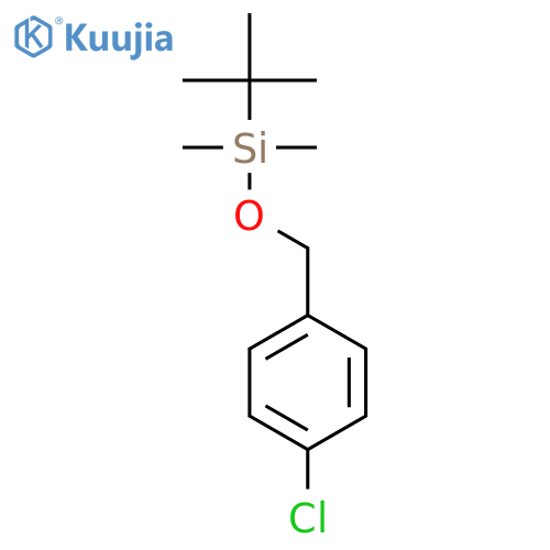 Silane, [(4-chlorophenyl)methoxy](1,1-dimethylethyl)dimethyl- structure