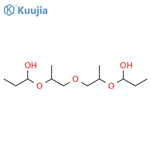 Propanol,[oxybis[(methyl-2,1-ethanediyl)oxy]]bis- structure