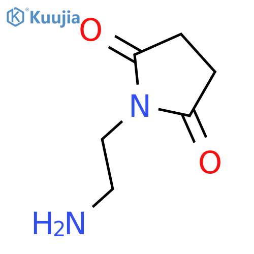1-(2-Aminoethyl)pyrrolidine-2,5-dione structure