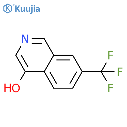 7-(Trifluoromethyl)isoquinolin-4-ol structure
