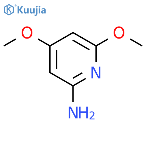 2-Amino-4-6-dimethoxypyridine structure
