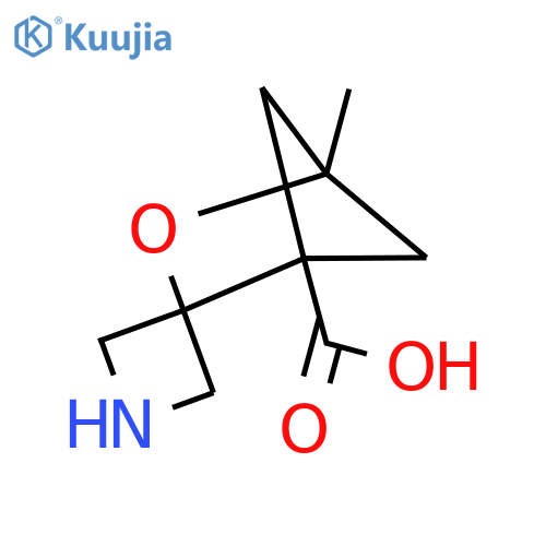 4'-methyl-3'-oxaspiroazetidine-3,2'-bicyclo2.1.1hexane-1'-carboxylic acid structure