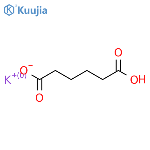 Potassium;6-hydroxy-6-oxohexanoate structure