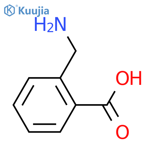 2-(Aminomethyl)benzoic acid structure