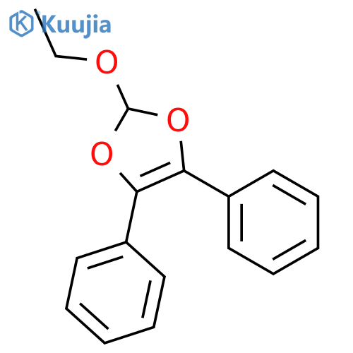 1,3-Dioxole, 2-ethoxy-4,5-diphenyl- structure