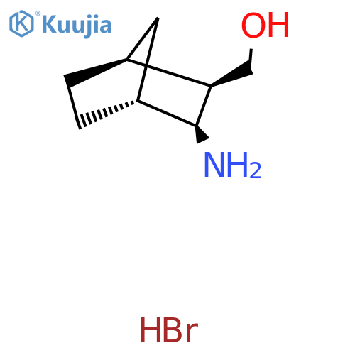 (1S,2R,3S,4R)-3-aminobicyclo2.2.1heptan-2-ylmethanol hydrobromide structure