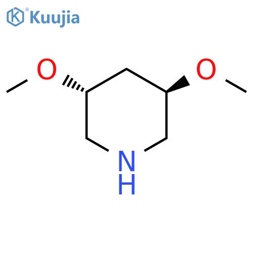 (3R,5R)-3,5-dimethoxypiperidine structure