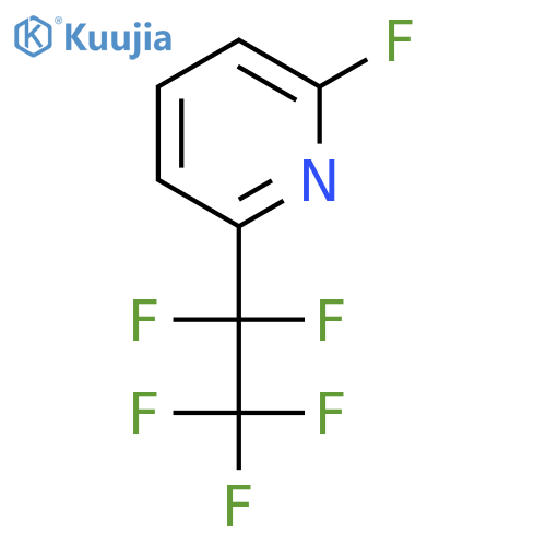 2-Fluoro-6-(1,1,2,2,2-pentafluoroethyl)pyridine structure
