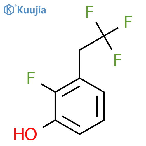 2-Fluoro-3-(2,2,2-trifluoroethyl)phenol structure