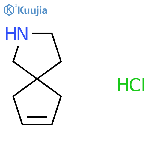 2-azaspiro4.4non-7-ene hydrochloride structure