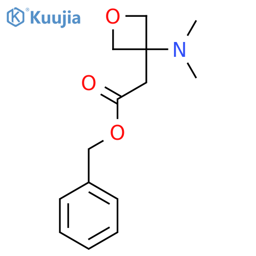 benzyl 2-3-(dimethylamino)oxetan-3-ylacetate structure
