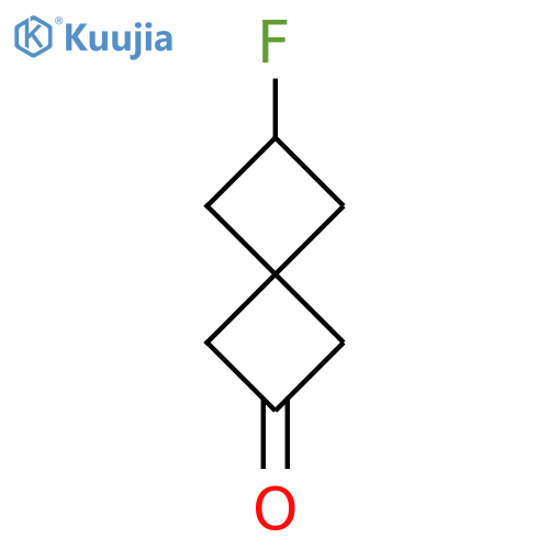 6-fluorospiro3.3heptan-2-one structure