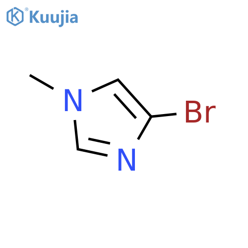 4-bromo-1-methyl-imidazole structure
